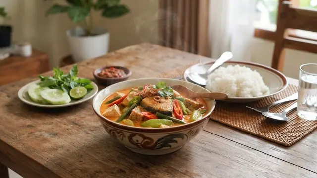 Resep Lodeh Ikan Tongkol Pedas Gurih yang Anti Amis