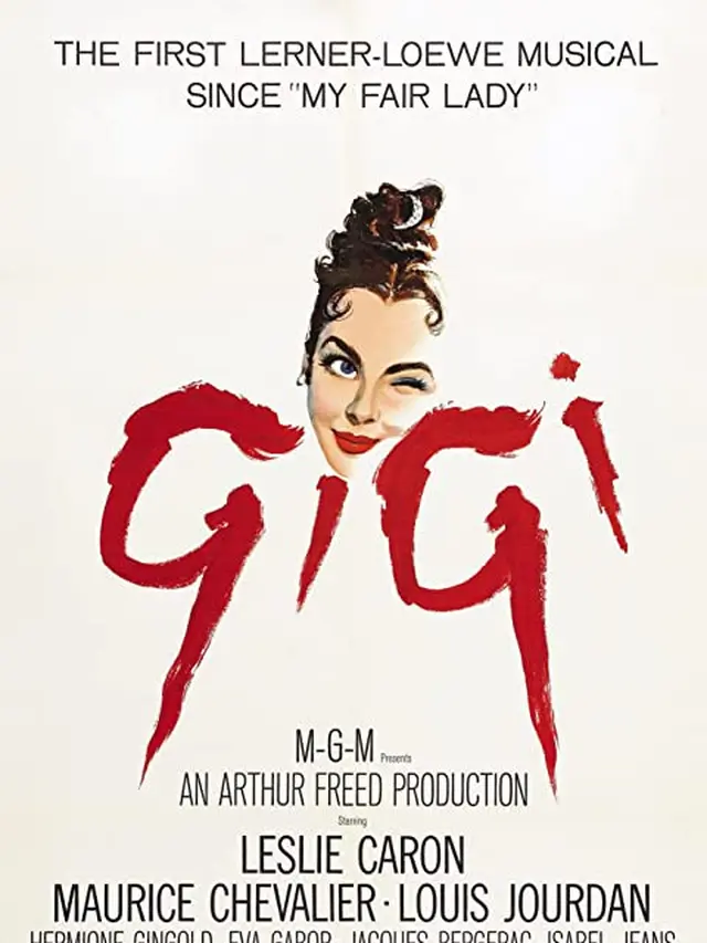 Poster film Gigi. (Foto: Dok. Metro Goldwyn-Mayer/ IMDb)