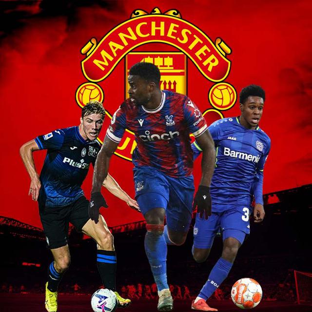 Manchester United - Rasmus Hojlund, Marc Guehi, Jeremie Frimpong