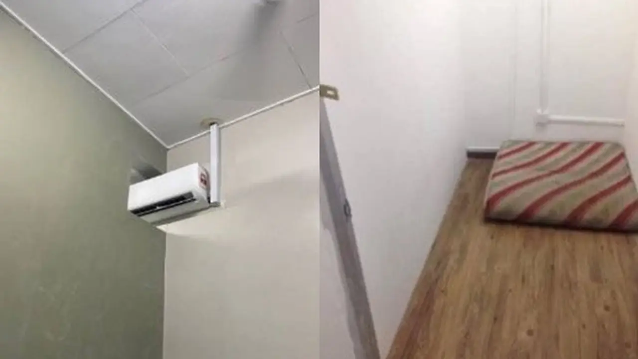 Potret Kamar Kos Super Sempit Seharga Rp 1 Juta, Netizen Sebut Bak 'Liang Lahat'