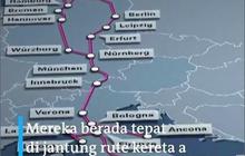 VIDEO: Terowongan Kereta Cepat Terpanjang di Dunia sedang Dibangun di Bawah Pegunungan Alpen