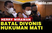 VIDEO: Reaksi Herry Wirawan Batal Divonis Hukuman, Hakim Putuskan Seumur Hidup