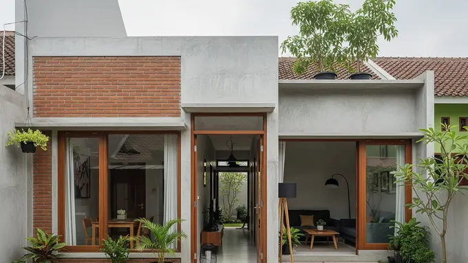 Ide Desain Rumah Tipe 36 di Tanah Kavling Budget Rp 100 Juta