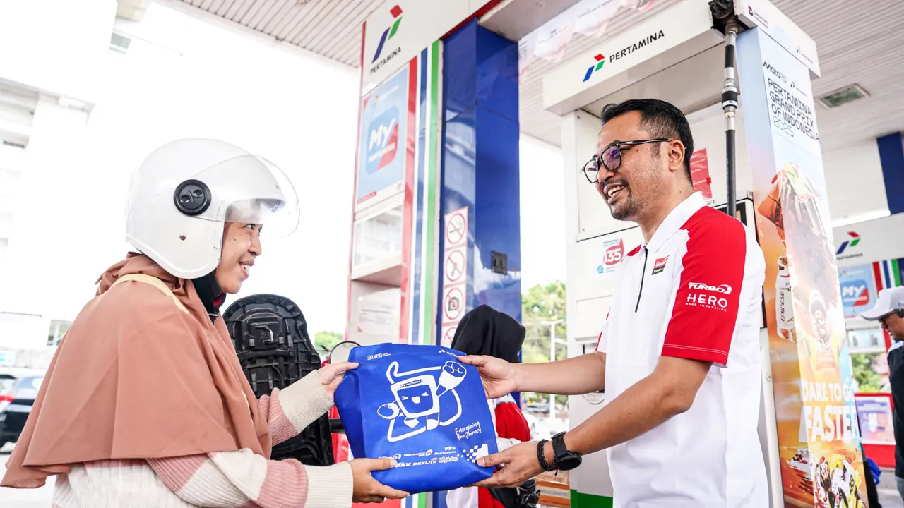 Pertamina Patra Niaga juga menghadirkan berbagai promo dan program loyalitas khusus bagi pelanggan Pertamax dan Pertamax Turbo di SPBU kawasan Mandalika. (Foto: Pertamina)