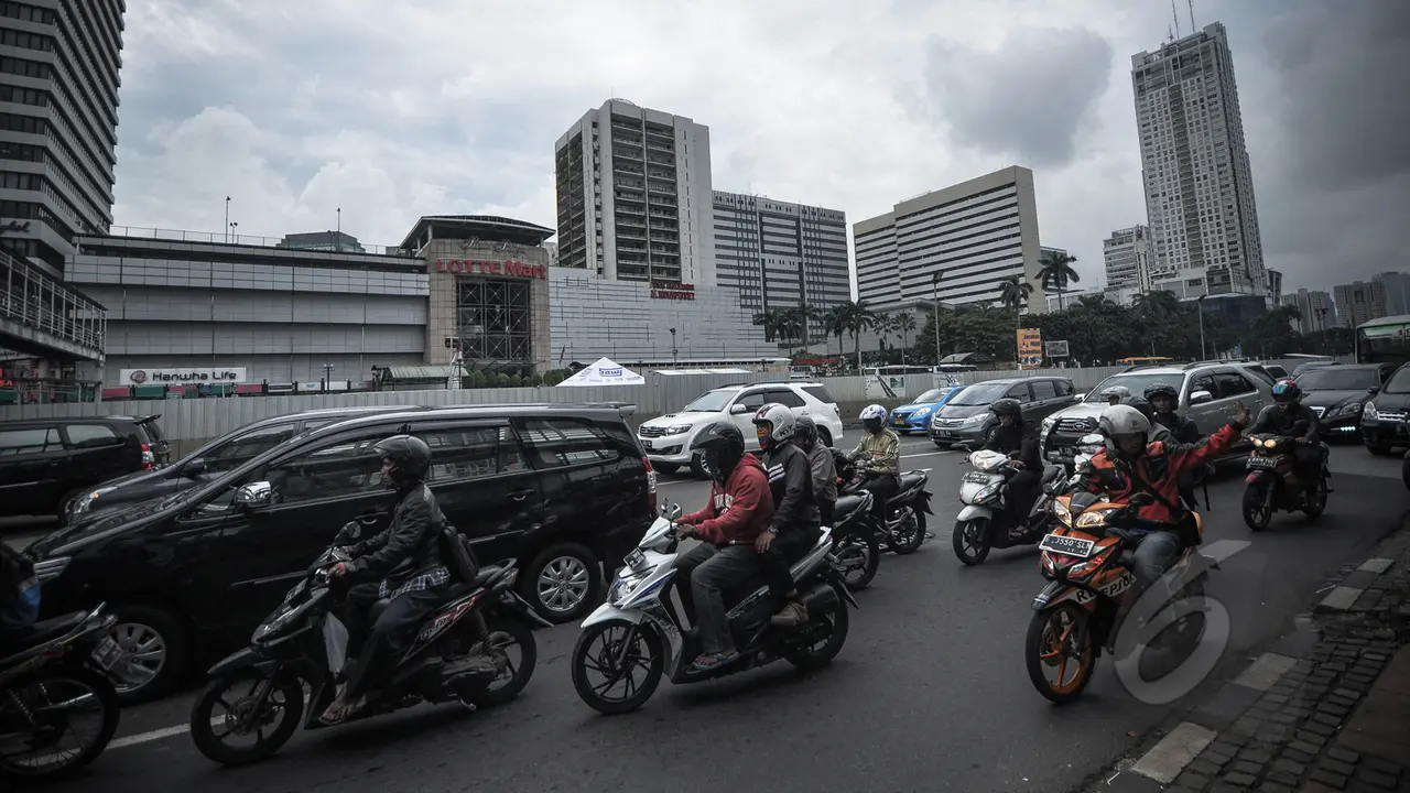 Area Larangan Sepeda Motor Melintas Diperluas Hingga Ratu Plaza