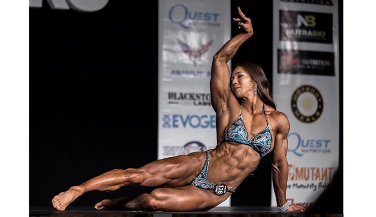 Jhi Yeon-Woo adalah atlet Binaraga wanita asal Korea Selatan. (Bola.com/Instagram/Yeonwoojhi)