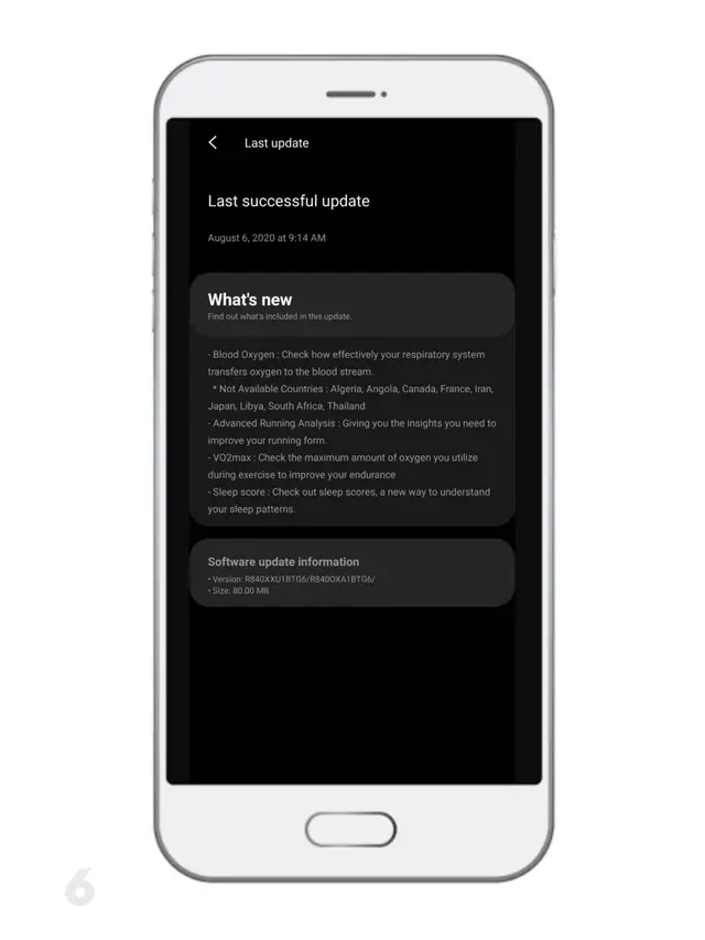 Pembaruan Perangkat Lunak Galaxy Watch3