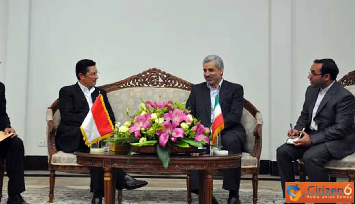 Citizen6, Iran: Pertemuan dimaksudkan untuk meminta dukungan RI-Iran terhadap pencalonan Indonesia, Indroyono Soesilo sebagai Direktur Jenderal Food and Agriculture Organization (FAO). (Pengirim: Efrimal Bahri)