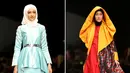 Koleksi hail kolaborasi Shireen Sungkar bersama sang kakak dan Zaskia Adya Mecca. (Andy Masela/Bintang.com)