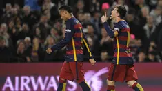 Barcelona sukses mengalahkan Real Betis 4-0 pada lanjutan La Liga pekan ke-17 di Camp Nou, Rabu (30/12/2015). Luis Suarez menyumbangkan dua gol pada menit ke-46 dan 83', Lionel Messi 33' dan gol bunuh diri bek Real Betis Westermann pada menit ke-29.