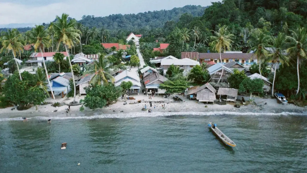 Pantai Maileppet. (Liputan6.com/ ist)