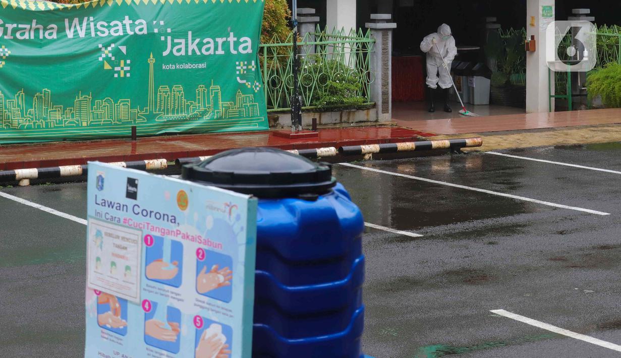 Suasana Graha Wisata TMII, Jakarta, Selasa (8/2/2022). Pemerintah Provinsi DKI Jakarta menjadikan Graha Wisata TMII sebagai tempat isolasi bagi pasien COVID-19 dengan kapasitas 41 kamar yang dapat menampung 100 pasien. (Liputan6.com/Herman Zakharia)