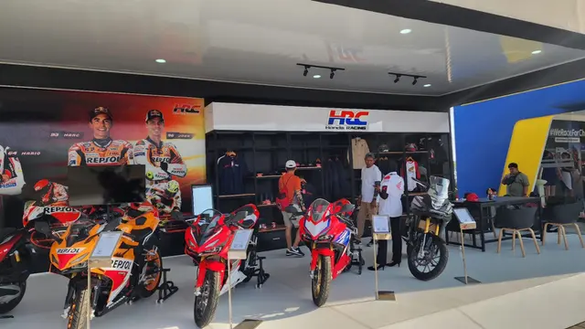 Booth Honda di MotoGP Indonesia 2023