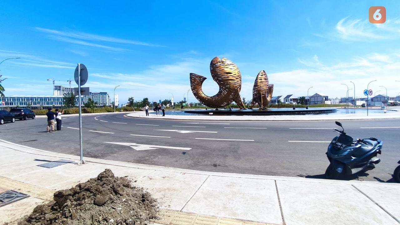 Lahan sengketa di Kawasan CPI Makassar (Liputan6.com)