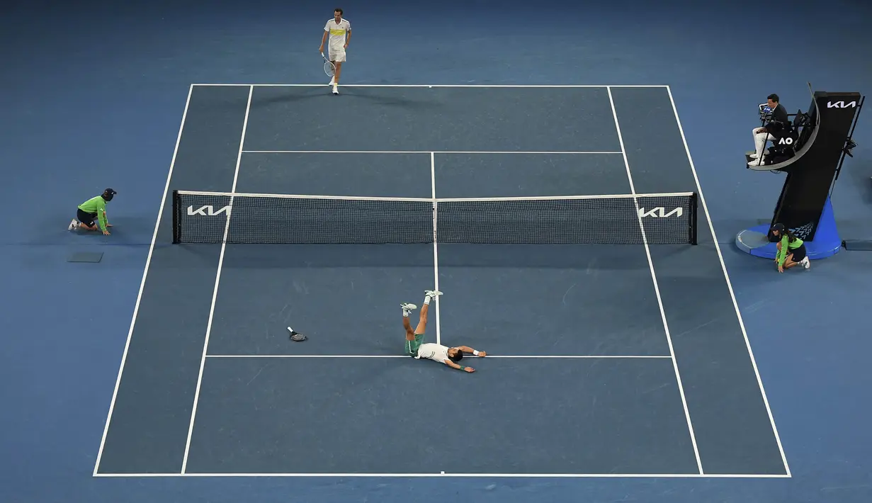 Kemenangan ini membuat petenis 33 tahun tersebut mempertahankan gelar juara miliknya. Tahun lalu, Djokovic juga tampil sebagai pemenang Australia Open.