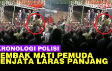 VIDEO: Kronologi Polisi Tembak Mati Pemuda Pakai Laras Panjang