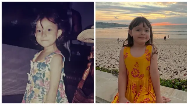 6 Potret Masa Kecil Asmirandah dan Chloe, Ibu Anak Parasnya Bak Pinang Dibelah Dua