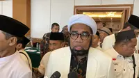 Pengurus Pusat Badan Koordinasi Mubaligh se-Indonesia (PP Bakomubin) kembali mengukuhkan Ali Mochtar Ngabalin sebagai ketua umum umumnya. (Liputan6.com/Ali Mochtar Ngabalin)