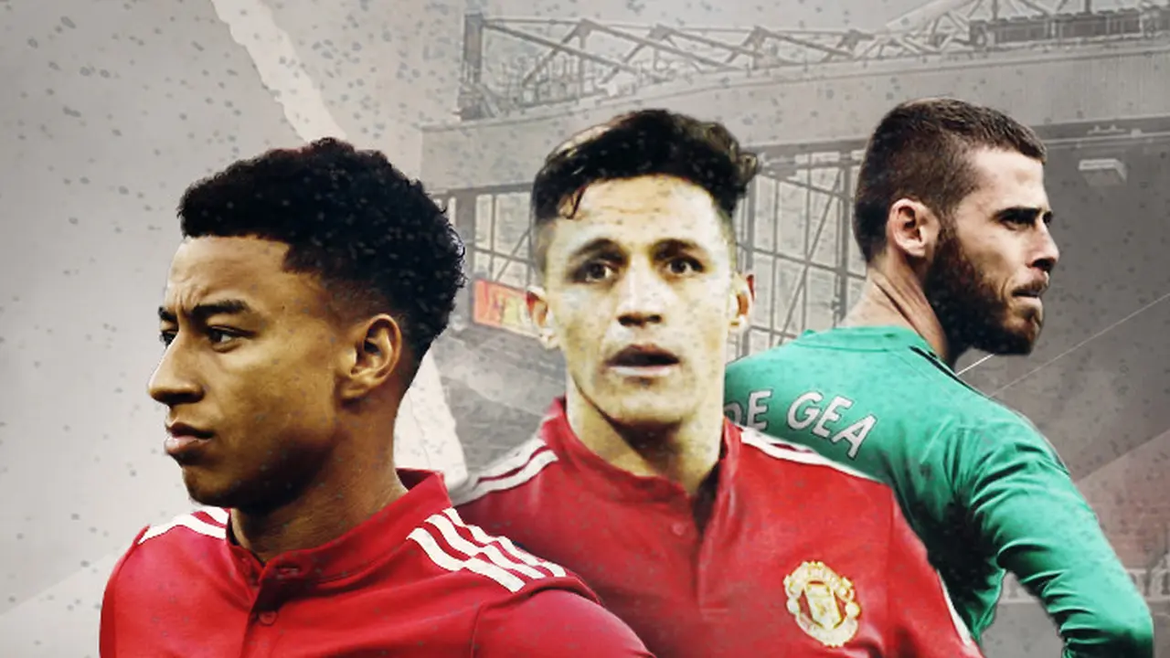 Jesse Lingard, Alexis Sanchez dan David De Gea