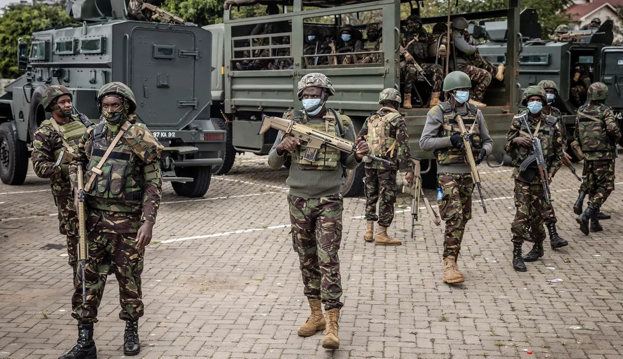 Warga Kenya bersiap kembali turun ke jalan pada hari Kamis (27/6/2024) untuk melakukan pawai putih. (LUIS TATO/AFP)