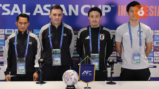 Foto: Laga Timnas Futsal Indonesia Vs Jepang di Semifinal Piala Asia 2026 Jadi Momen Respek Sekaligus Pembuktian Bagi Para Pelatih