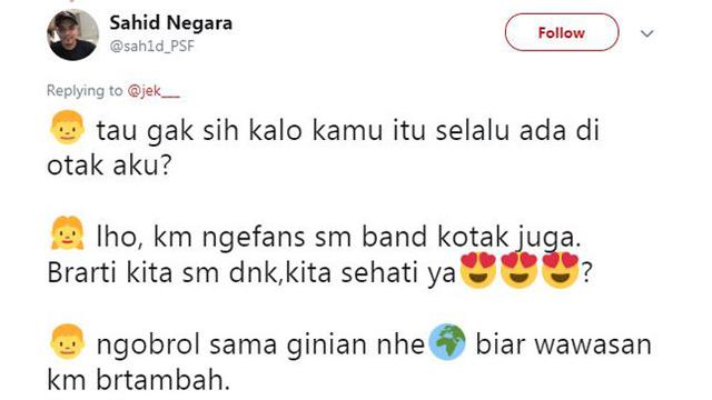 Deretan Rayuan Gagal Gombal ala Warganet, Bikin Ngenes tapi Ngakak
