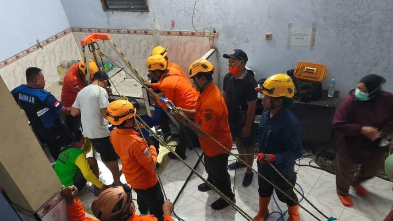 Evakuasi Remaja Jatuh Sumur 25 Meter di Ponorogo, BPBD Berhasil Selamatkan Korban Hidup