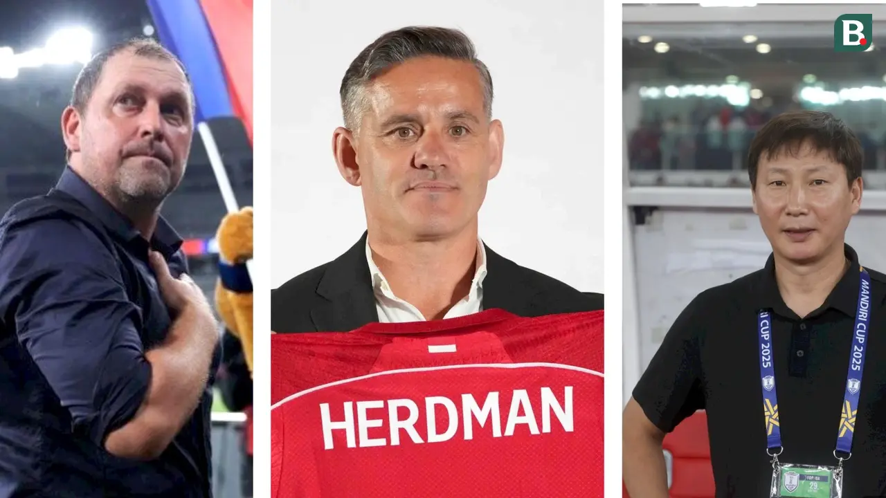 Peter Cklamovski, John Herdman, dan Kim Sang-sik
