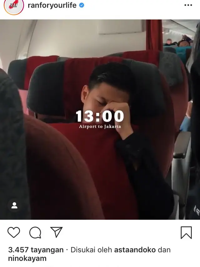 Unggahan RAN di Instagram.
