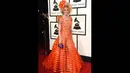 Penampilan Joy Villa saat menghadiri acara Grammy Awards 2015 di Staples Center, Los Angeles, AS, Minggu (8/2). (Jason Merritt/Getty Images/AFP)
