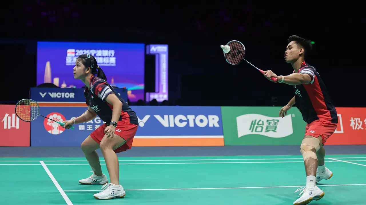 Jafar Hidayatullah/Felisha Alberta Nathaniel Pasaribu - Badminton Asia Championships 2025 - Bulu Tangkis