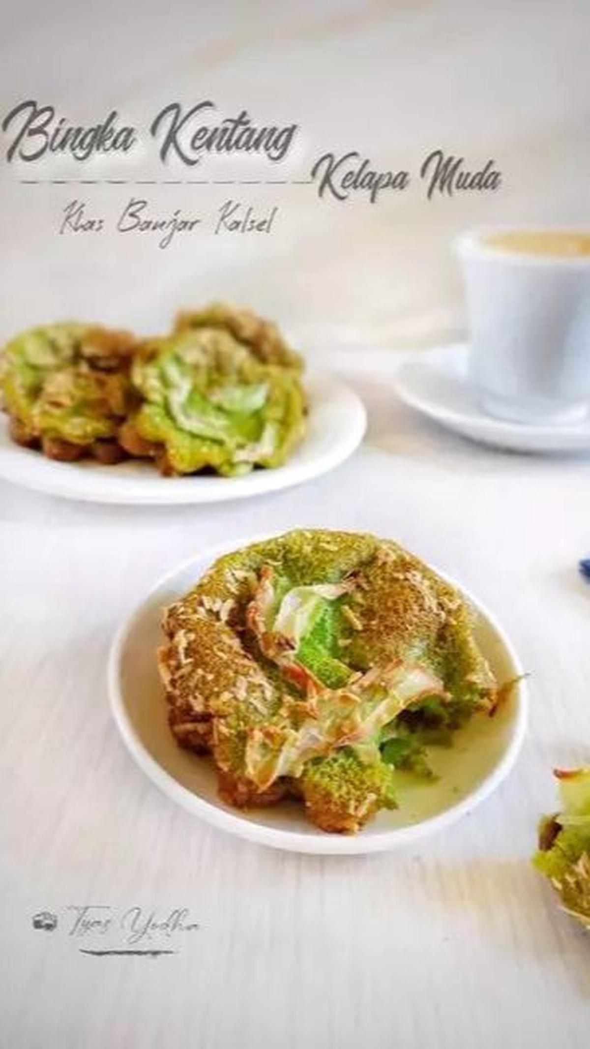 <b>4. Bingka Kentang Kelapa Muda</b>