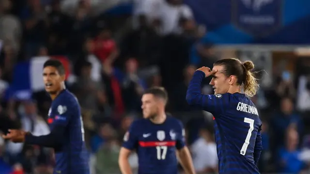 FOTO: Prancis Ditahan Imbang Bosnia-Herzegovina di Kualifikasi Piala Dunia 2022