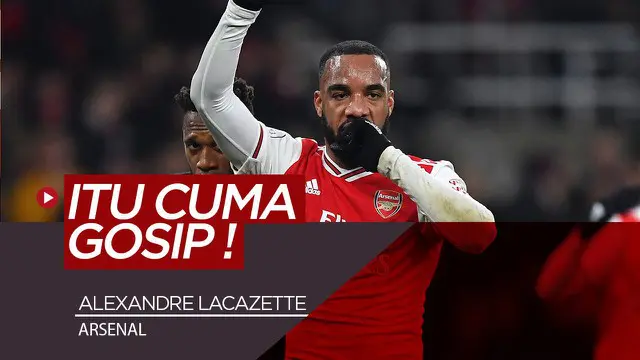 VIDEO: Alexandre Lacazette Tanggapi Rumor Hengkang dari Arsenal