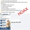 Cek Fakta: Hoaks, Link Bantuan Dana Pensiunan Taspen 2026