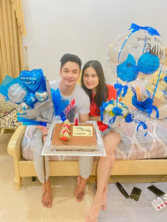 Angbeen Rishi dan Adly Fairuz (Instagram/angbeenrishi)