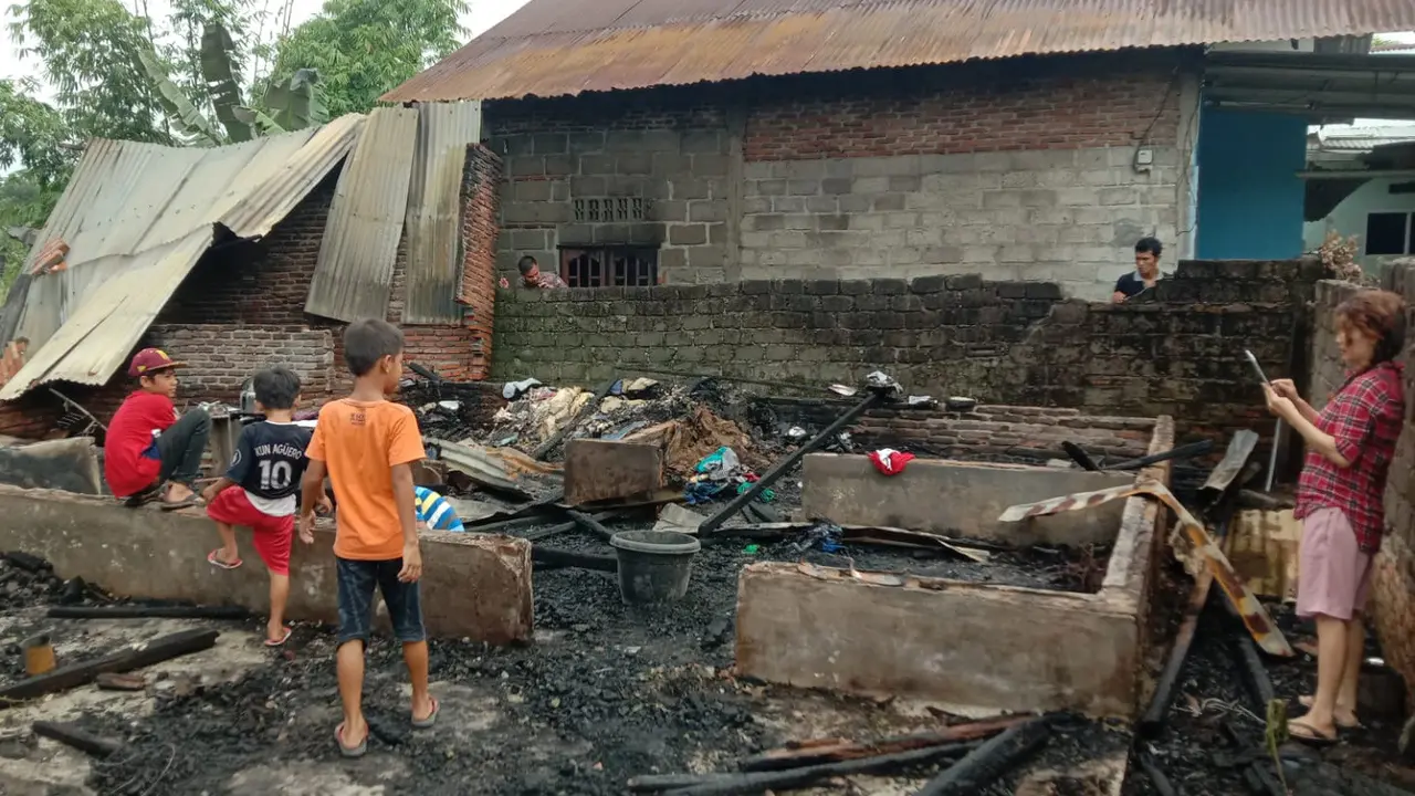 Rumah di Binjai dibakar