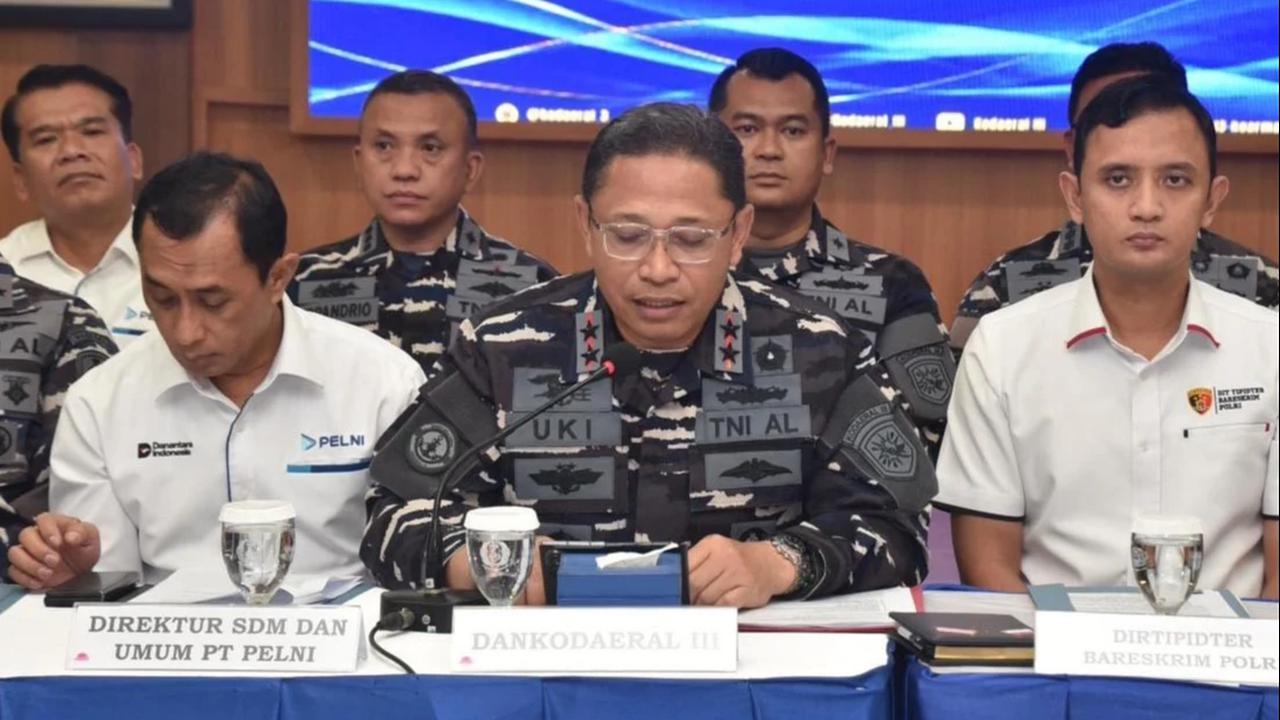 FOTO: TNI AL Gagalkan Penyelundupan Merkuri Ilegal Senilai Rp1,5 Miliar di Tanjung Priok