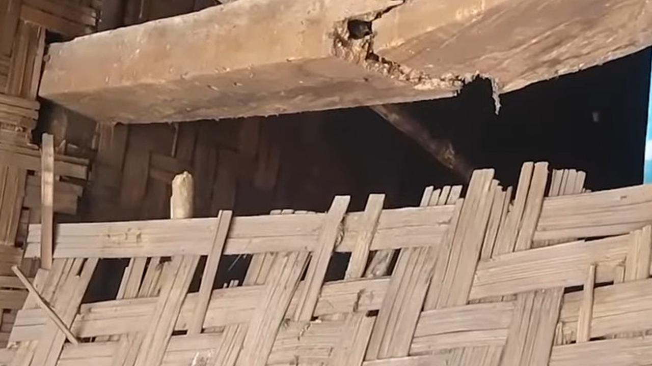 Pilu sekeluarga di Lebak hidup di rumah tak layak