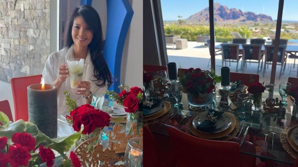 5 Potret Keseruan Farah Quinn Bukber dengan Keluarga di USA, Es Teler Tak Pernah Ketinggalan