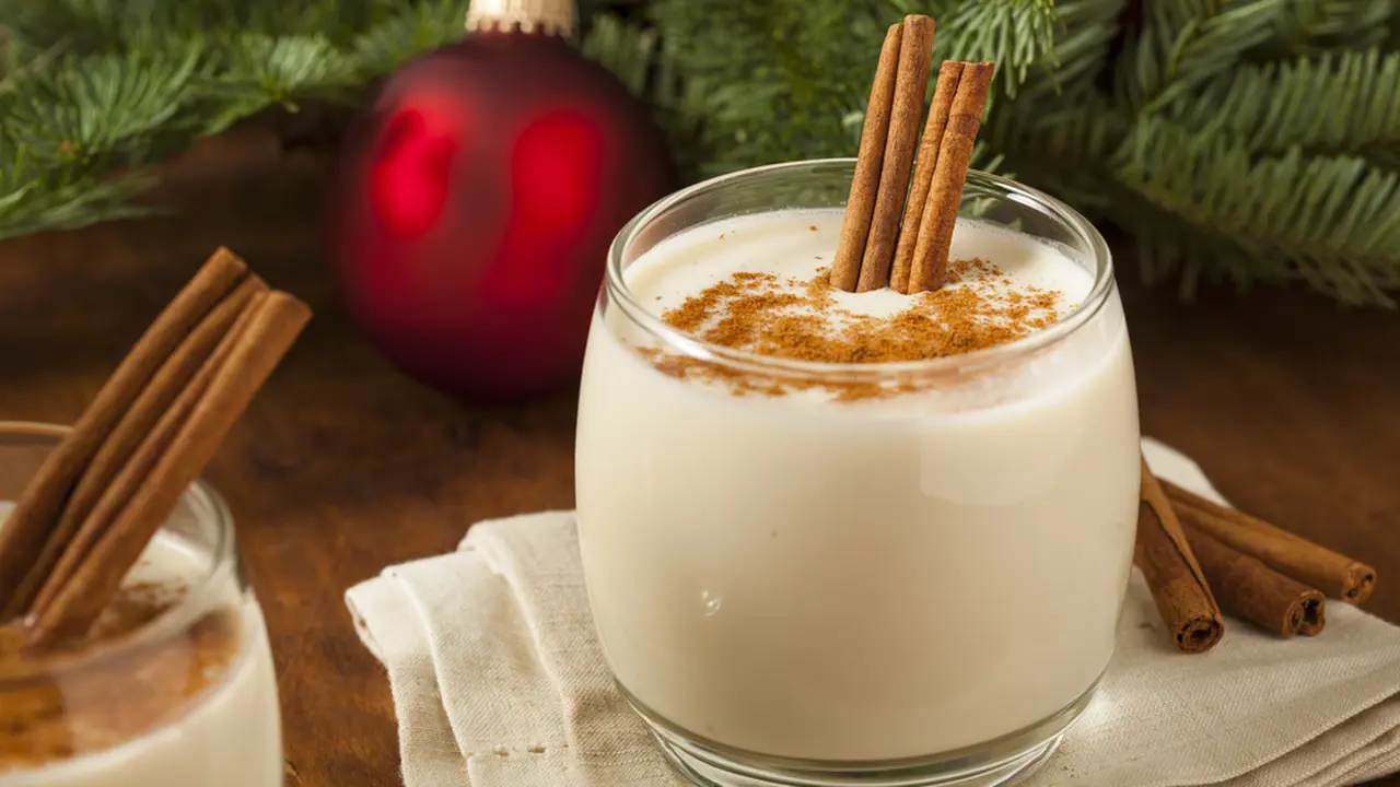 chocolate eggnog