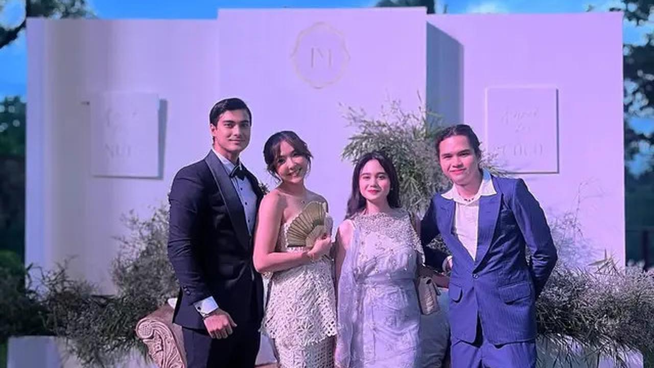 Ramai-ramai Go Public, Adu Gaya Couple Artis Beda Usia di Pernikahan Luna Maya &amp; Maxime Bouttier