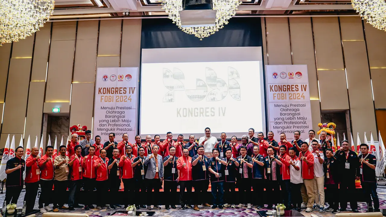 Menpora menghadiri Kongres FOBI di Jakarta
