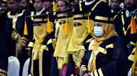 Wisuda Dihadiri Taliban, Mahasiswi di Afghanistan Tampil Bercadar