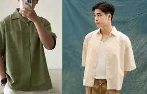 Tampil Effortless Setiap Hari, Ini Rekomendasi Kemeja Oversized Pria yang Layak Dicoba