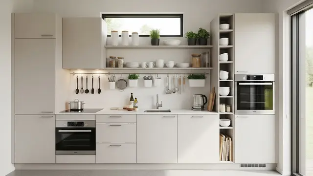 Model Rumah Kecil Tapi Punya Dapur Luas Karena Penataan Vertikal