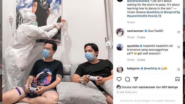 Unggahan Adilla Dimitri. (Foto: Dok. Instagram @adilladimitrihardjanto)