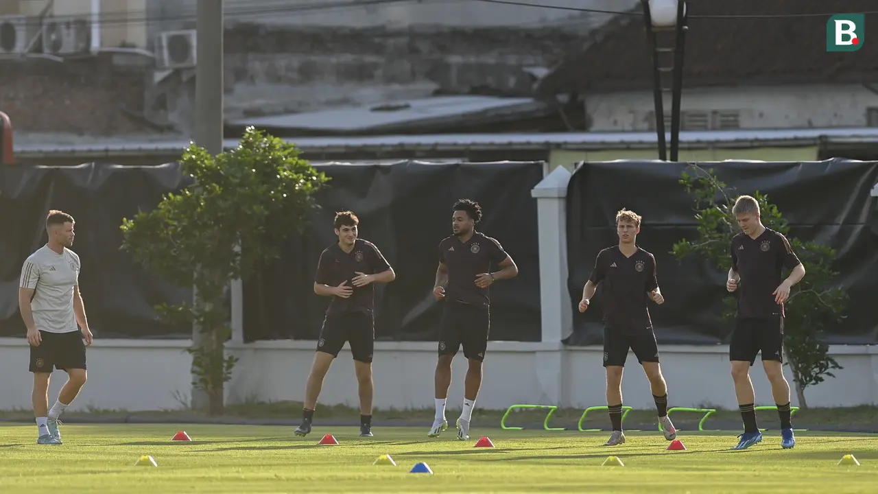 Latihan Timnas Jerman U-17