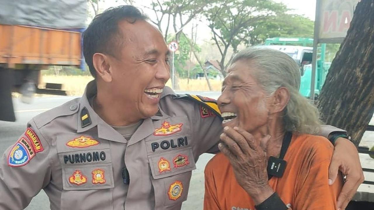Tukang Rongsok Menolak Cukur Rambut karena Punya ‘Ilmu’, Ketemu Polisi Baik Dikasih Modal Usaha