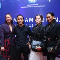 Aming, Tara Basro, Chicco Jerikho, Karina Salim, Asmara Abigail saat hadir dalam acara pengumuman nominasi Festival Film Indonesia 2019 di Plaza Indonesia, Jakarta, Selasa (12/11/2019). (Adrian Fimela.com)